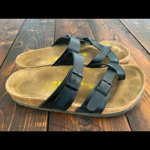 Mayari Black Birkenstocks size 39